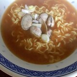 あさりの味噌ラーメン。